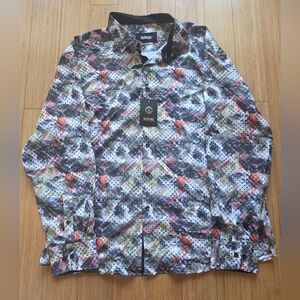 Bespoke Moda Men's Mutlicolor Dress Shirt 3XL NWT